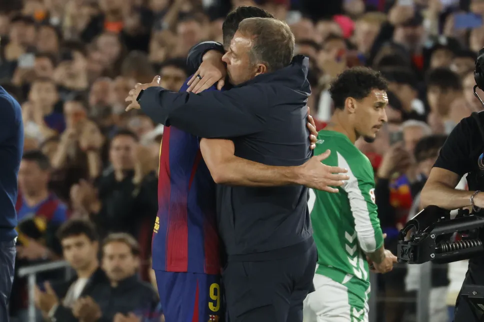 Ostatni występ Roberta Lewandowskiego na Camp Nou Fot. PAP/EPA/MARTA PEREZ