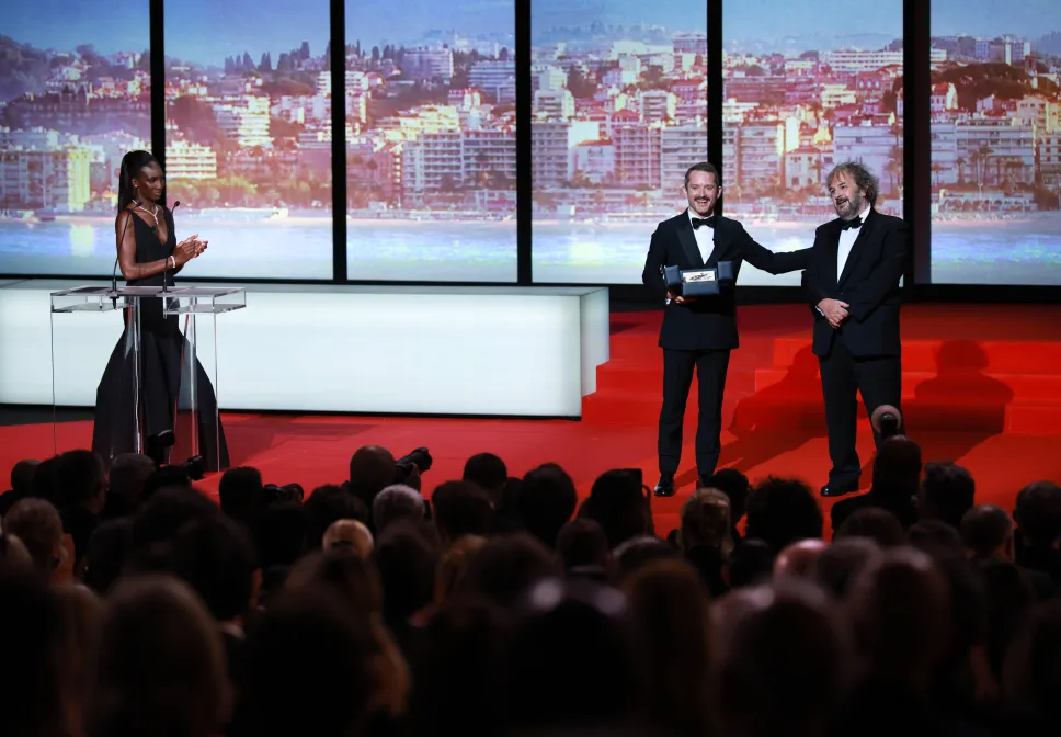 Ceremonia otwarcia Międzynarodowego Festiwalu Filmowego w Cannes. Fot. PAP/EPA/CLEMENS BILAN