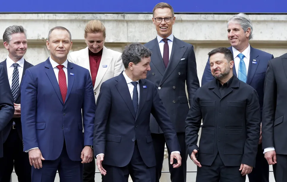 W Bukareszcie odbywa się szczyt państw B9 i krajów nordyckich. Fot. PAP/	ROBERT GHEMENT