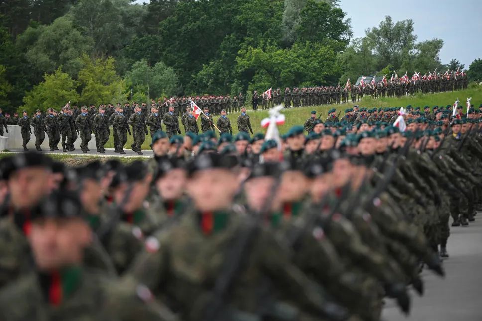 Uroczyste obchody święta Dowództwa Generalnego Rodzajów Sił Zbrojnych na terenie Muzeum Bitwy Warszawskiej 1920 roku w Ossowie. Fot. PAP/Marcin Obara