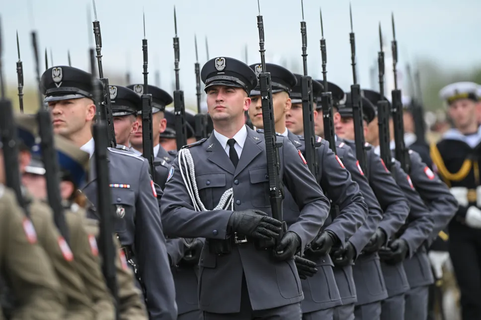 Uroczyste obchody święta Dowództwa Generalnego Rodzajów Sił Zbrojnych na terenie Muzeum Bitwy Warszawskiej 1920 roku w Ossowie. Fot. PAP/Marcin Obara