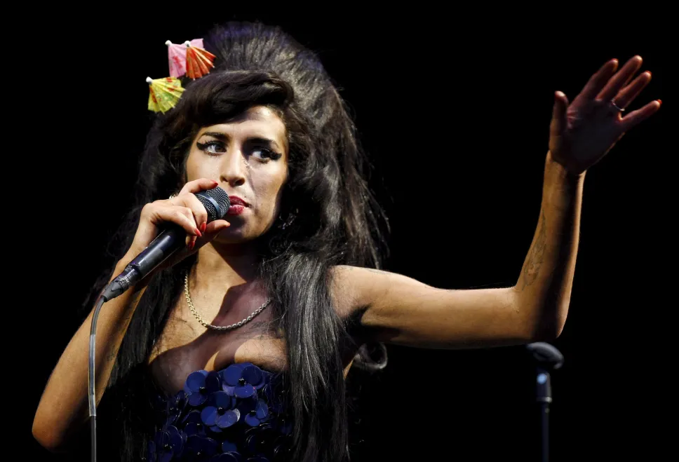 Amy Winehouse. Fot. PAP/EPA/FRANTZESCO KANGARIS