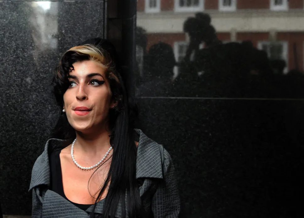 Amy Winehouse. Fot. PAP/EPA/ANDY RAIN