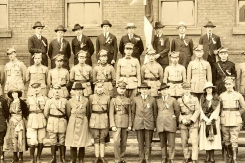 Uczestnicy I zjazdu SWAP w Cleveland, Ohio w 1921 roku fot. domena publiczna