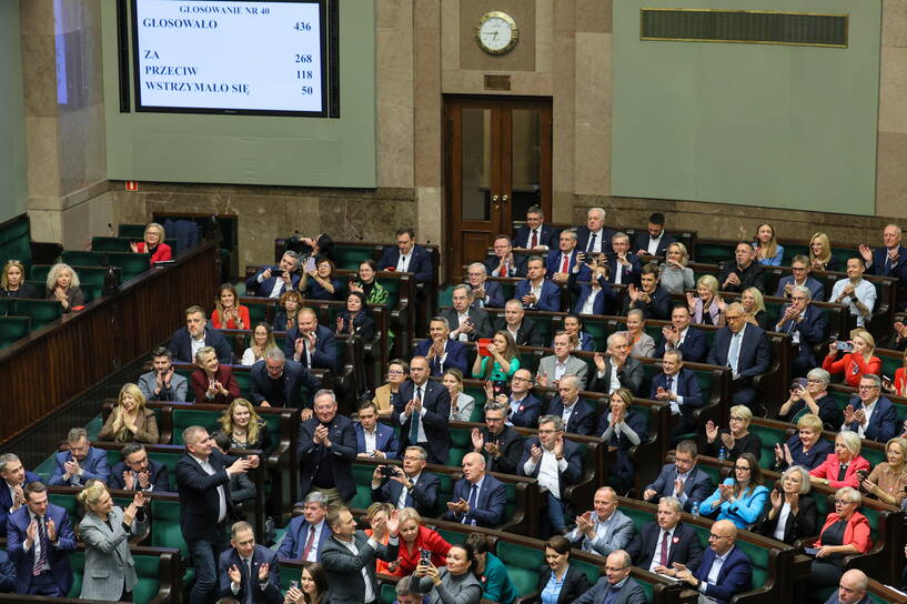Sejm. Fot. PAP/Paweł Supernak