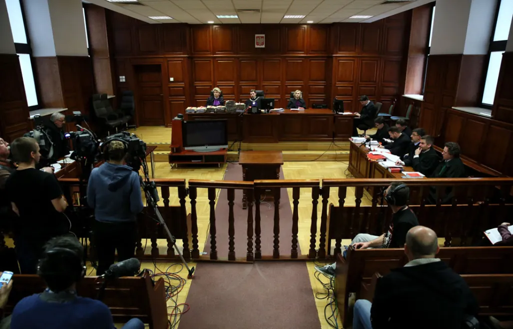 Sąd Okręgowy w Warszawie Fot. PAP/Tomasz Gzell