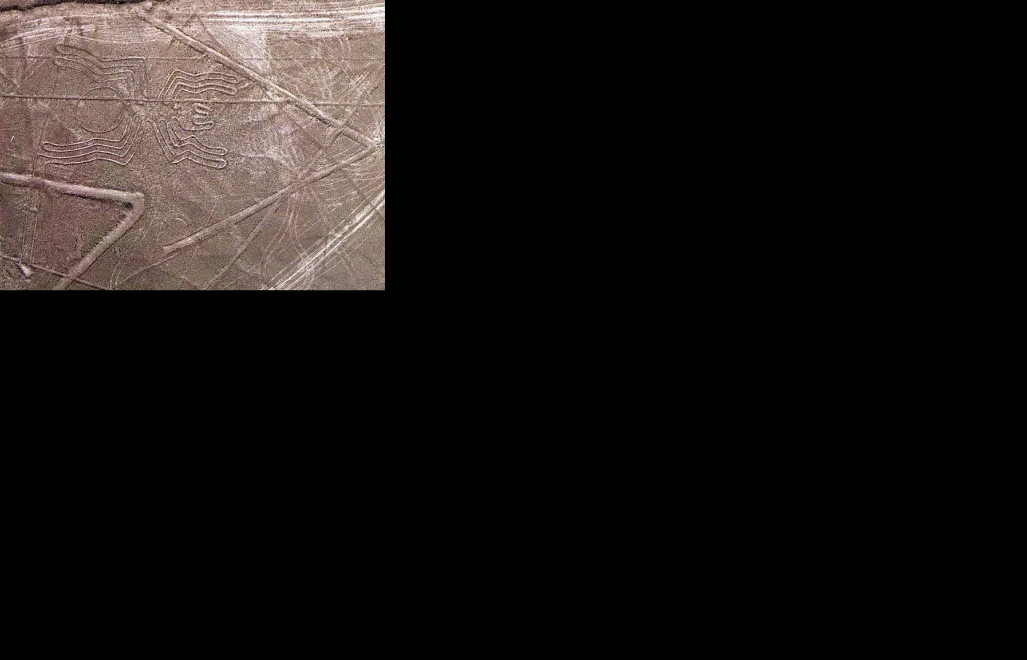 Rysunki z Nazca w Peru. Fot. PAP/EPA/Peruvian Aerophotographic Service