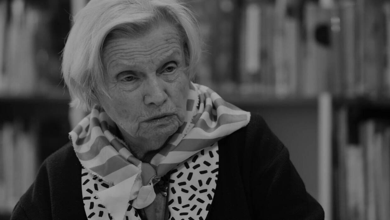 Była więźniarka obozów koncentracyjnych Alina Dąbrowska. Fot. PAP/Jacek Bednarczyk 