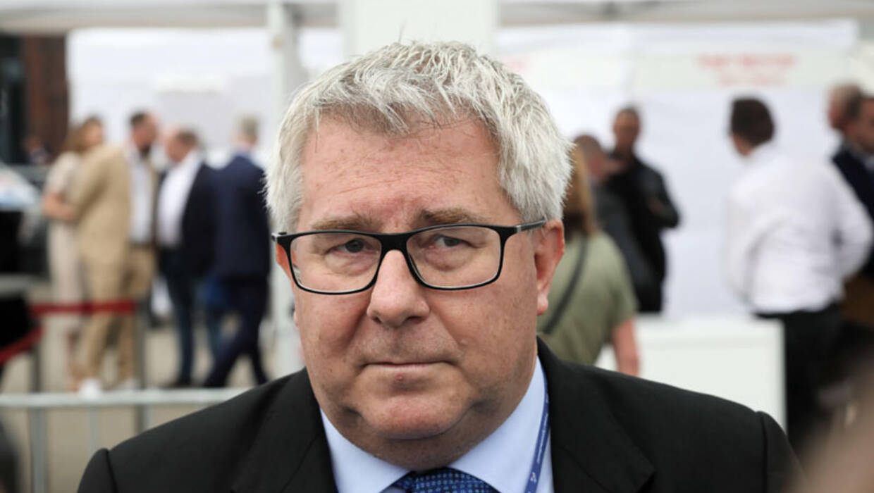 Europoseł PiS Ryszard Czarnecki Fot. PAP/Wojciech Olkuśnik