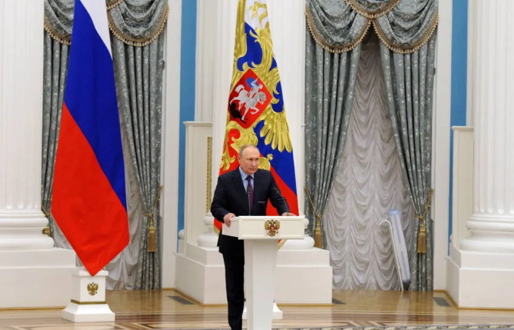Prezydent Rosji Władimir Putin. Fot. PAP/EPA/ALEXEI NIKOLSKY