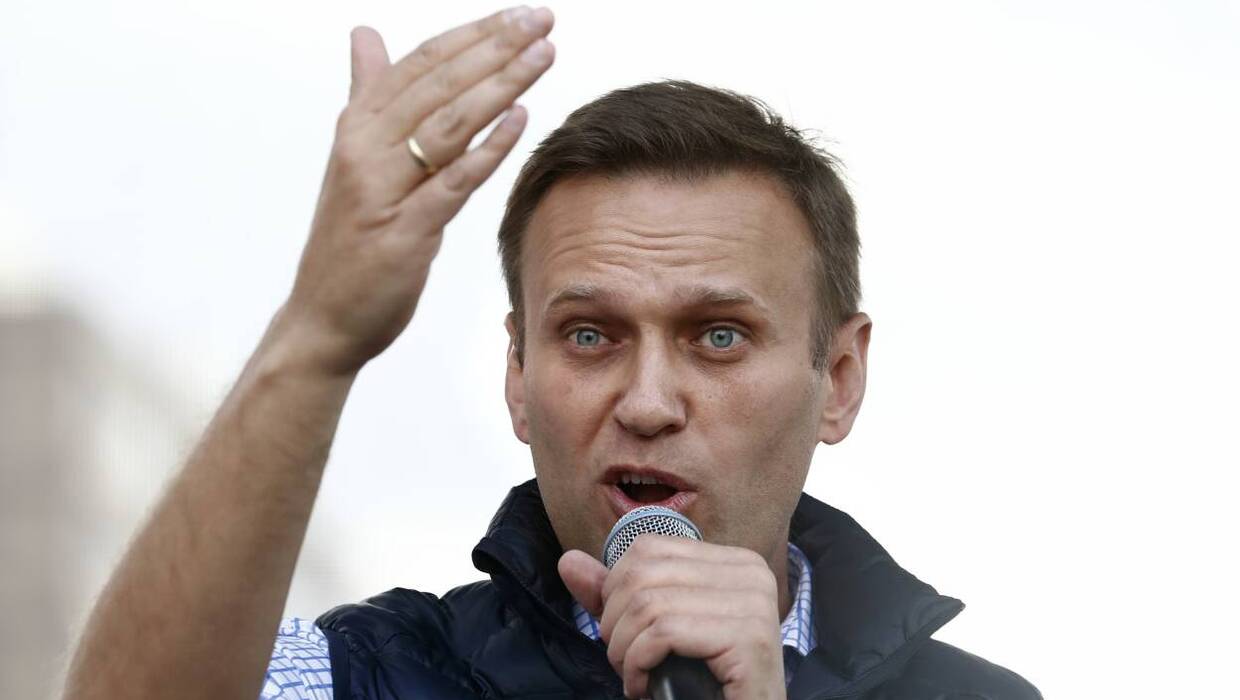 Aleksiej Nawalny. Fot. SERGEI ILNITSKY PAP/EPA