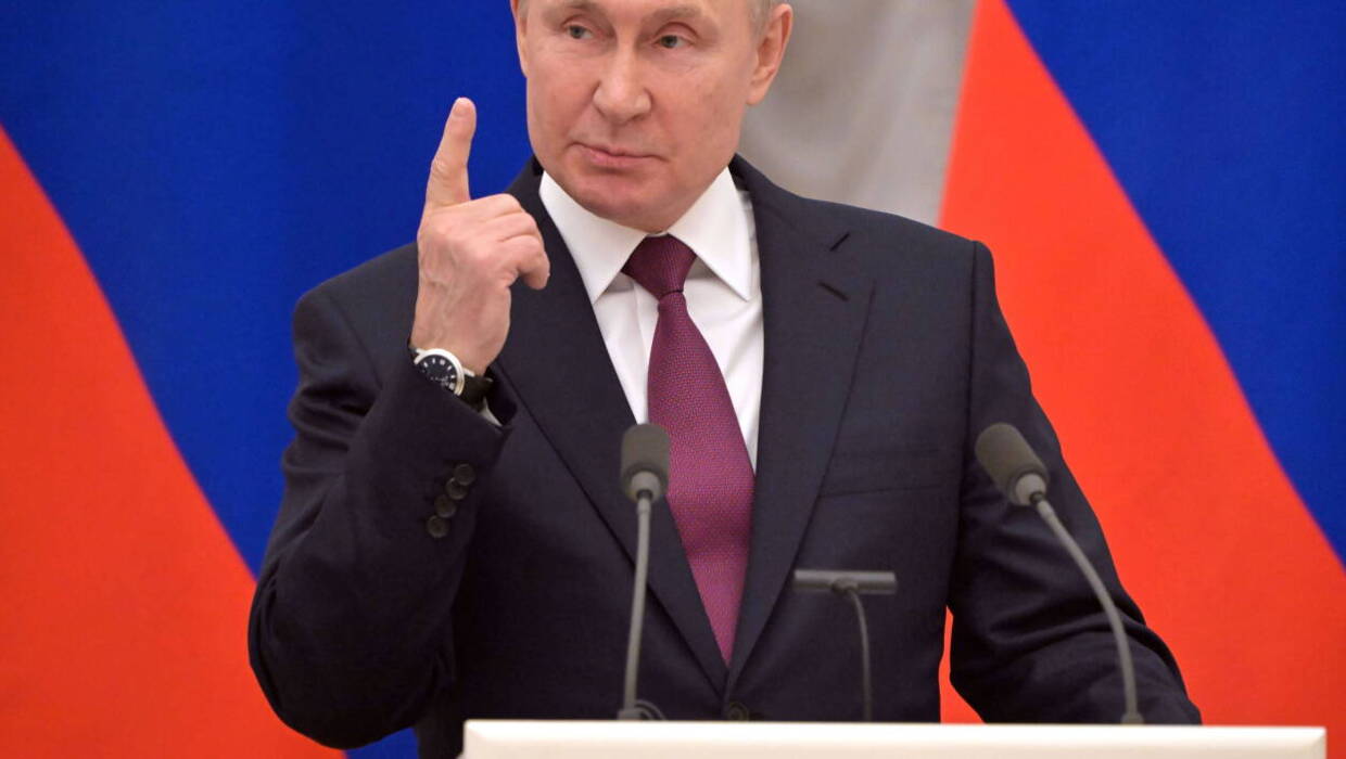 Prezydent Rosji Władimir Putin. Fot. PAP/EPA/SERGEY GUNEEV