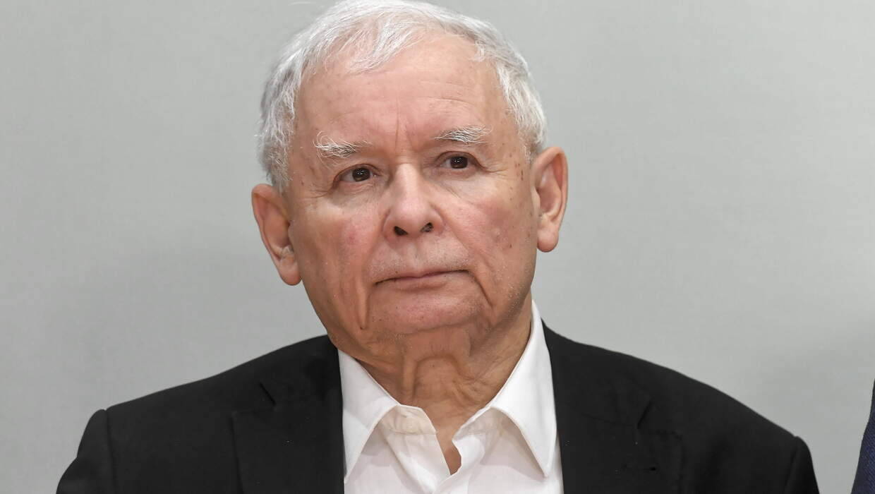 Jarosław Kaczyński . Fot. PAP/Andrzej Lange
