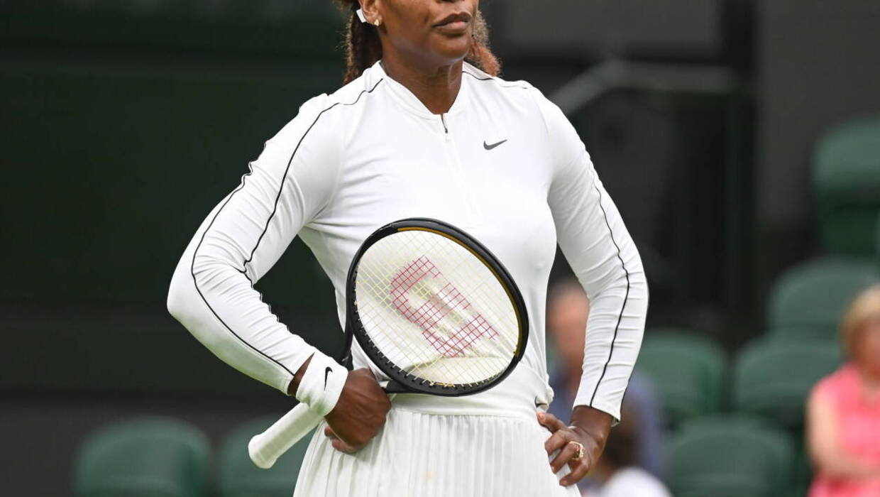 Serena Williams podczas Wimbledonu, fot. PAP/EPA/NEIL HALL