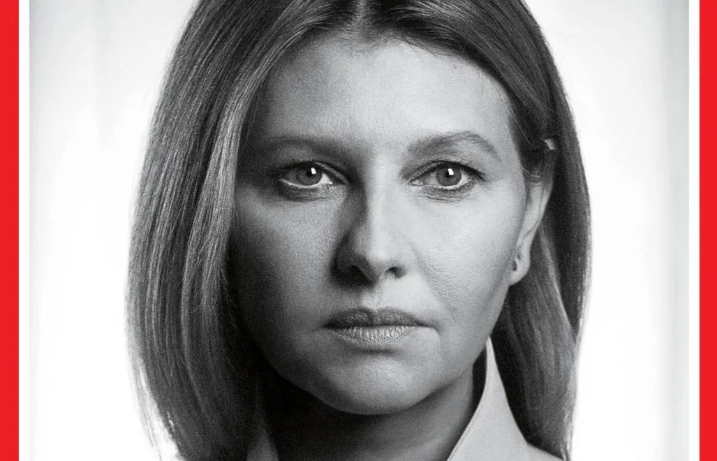 Ołena Zełenska. Fot. Facebook/Time