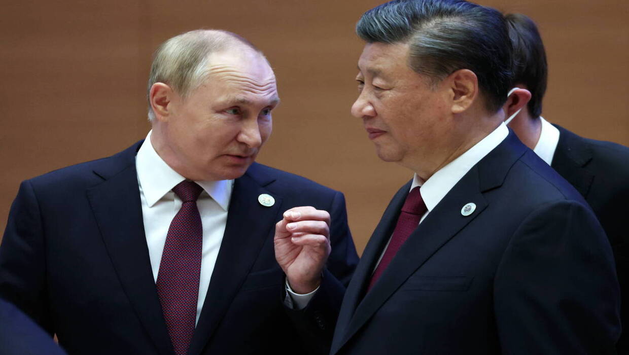 Władimir Putin i Xi Jinping Fot. PAP/SERGEI BOBYLEV/SPUTNIK/KREMLIN POOL
