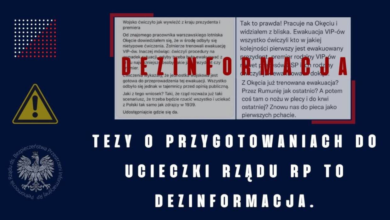 "Tezy zawierają kłamstwa o przygotowaniach rządu do ucieczki z Polski" – podał Żaryn. Fot. TT/Stanisław Żaryn