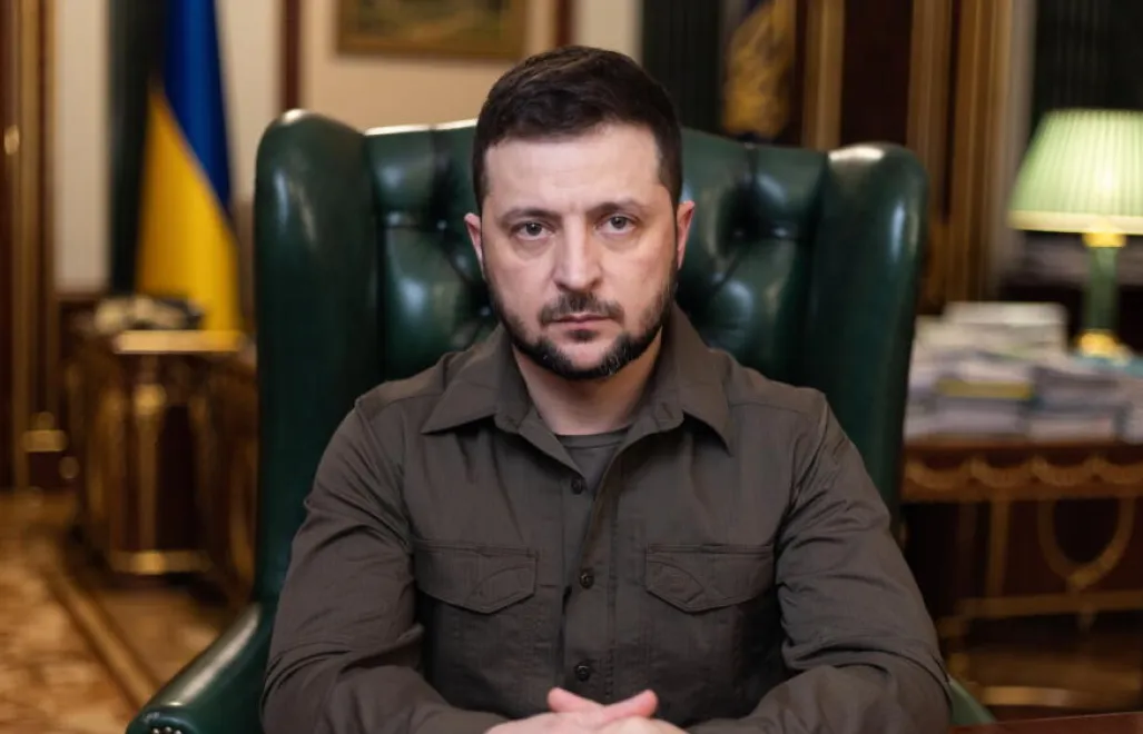 Wołodymyr Zełenski. Fot. Kancelaria Prezydenta Ukrainy PAP/EPA