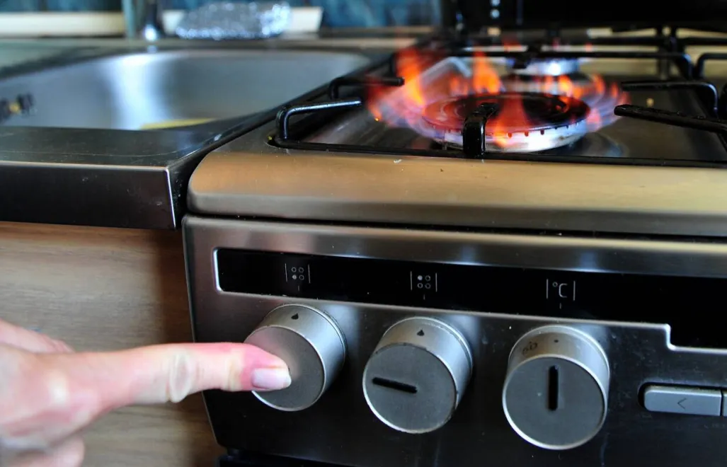 Palnik gazowy. Fot. PAP/Marcin Bielecki