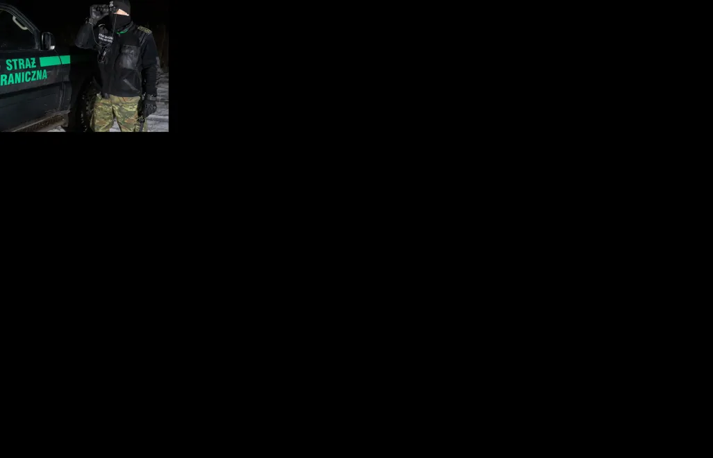 Patrol Straży Granicznej, Fot. PAP/Wojtek Jargiło