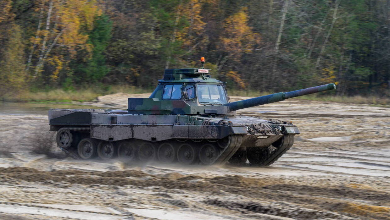 Leopard 2. Fot. Philipp Schulze PAP/DPA (zdjęcie ilustarcyjne)