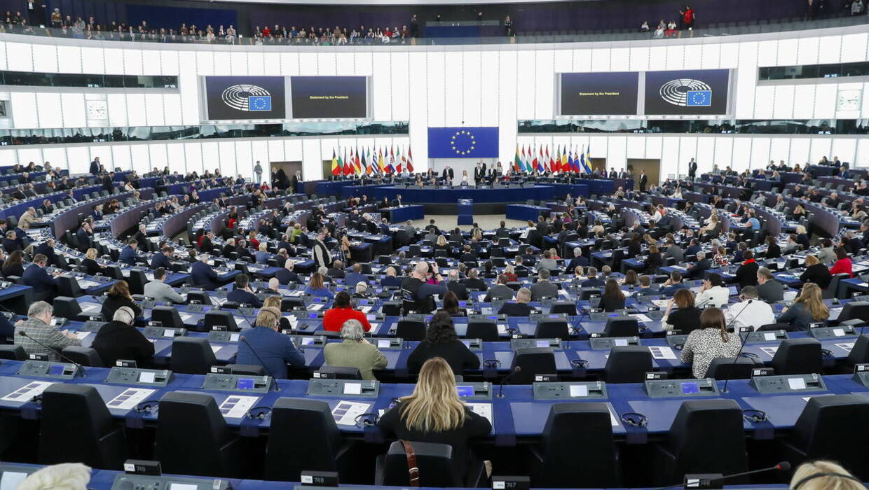 Parlament Europejski. Fot. PAP/ EPA/JULIEN WARNAND