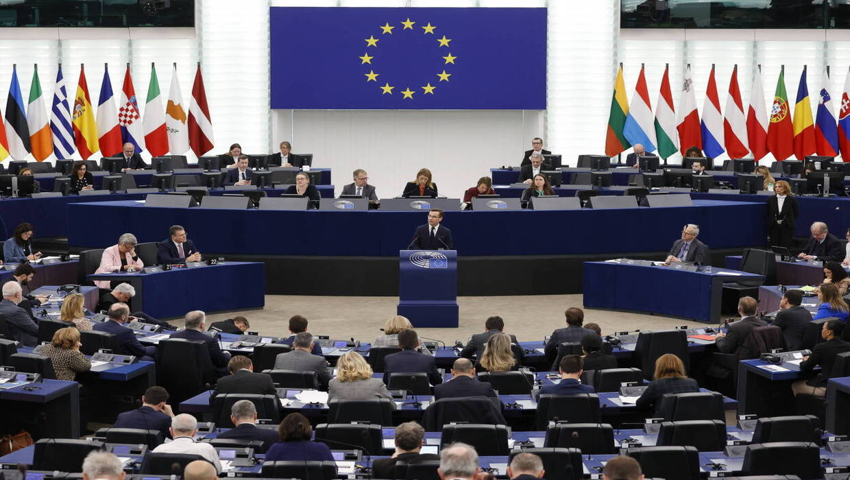 Parlament Europejski Fot. JULIEN WARNAND/PAP/EPA