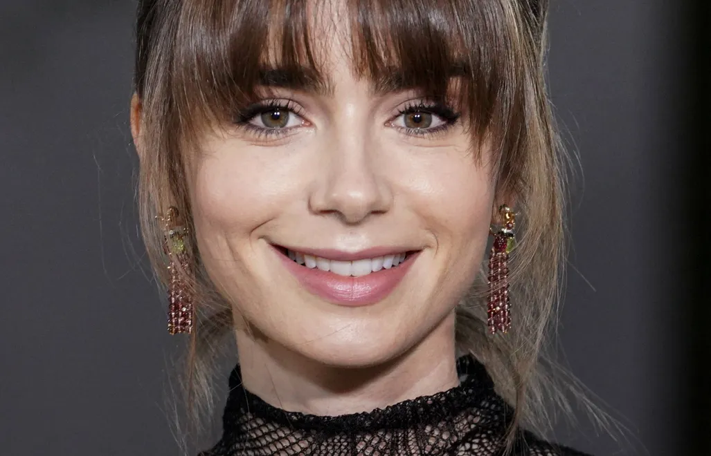 Lily Collins, fot. PAP/EPA/CAROLINE BREHMAN