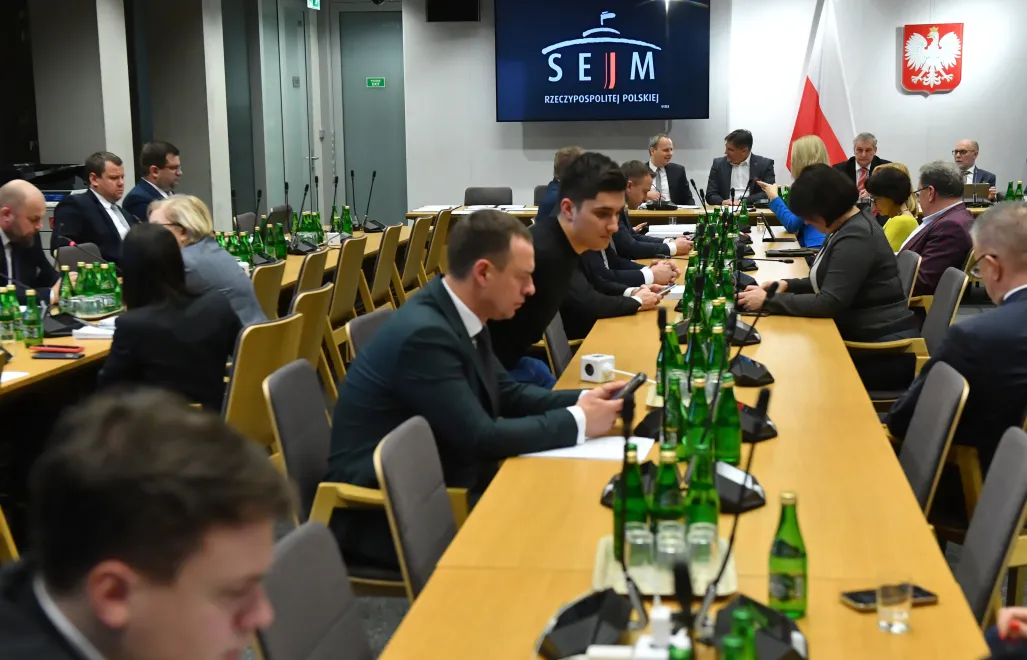 Posiedzenie sejmowej komisji administracji i spraw wewnętrznych. Fot. PAP/Piotr Nowak