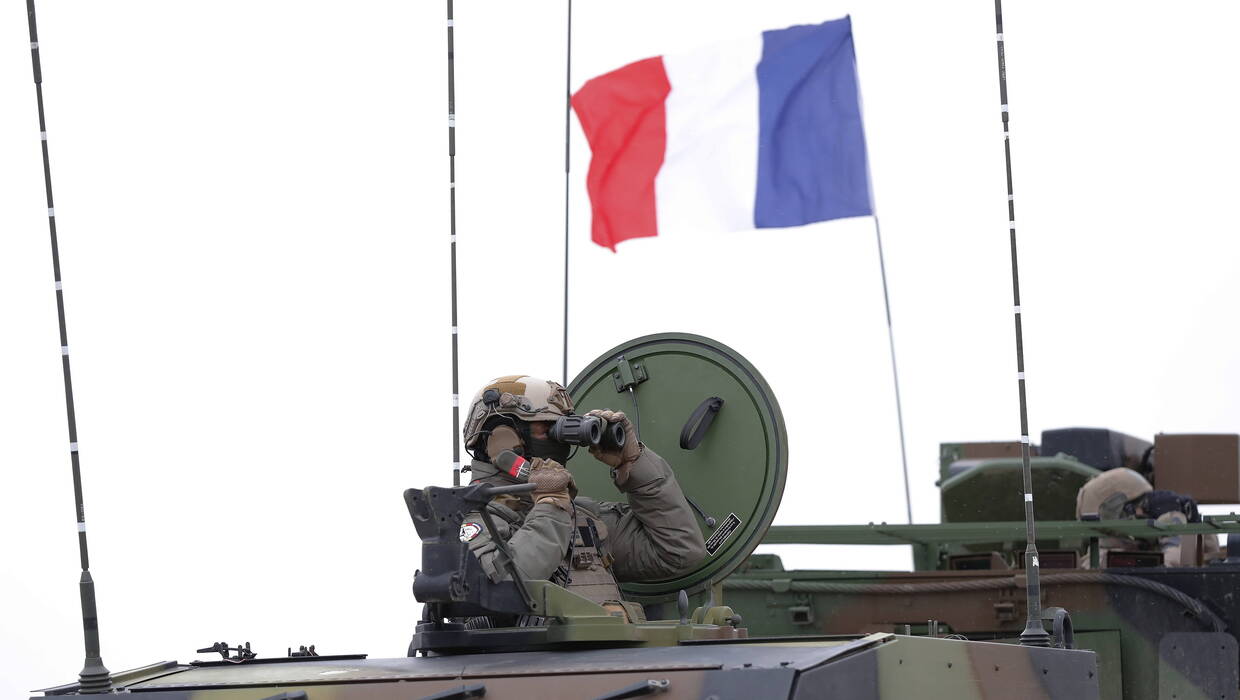 Francja wyśle do polski żołnierzy, którzy będą szkolić wojsko ukraińskie Fot. ROBERT GHEMENT/PAP/EPA