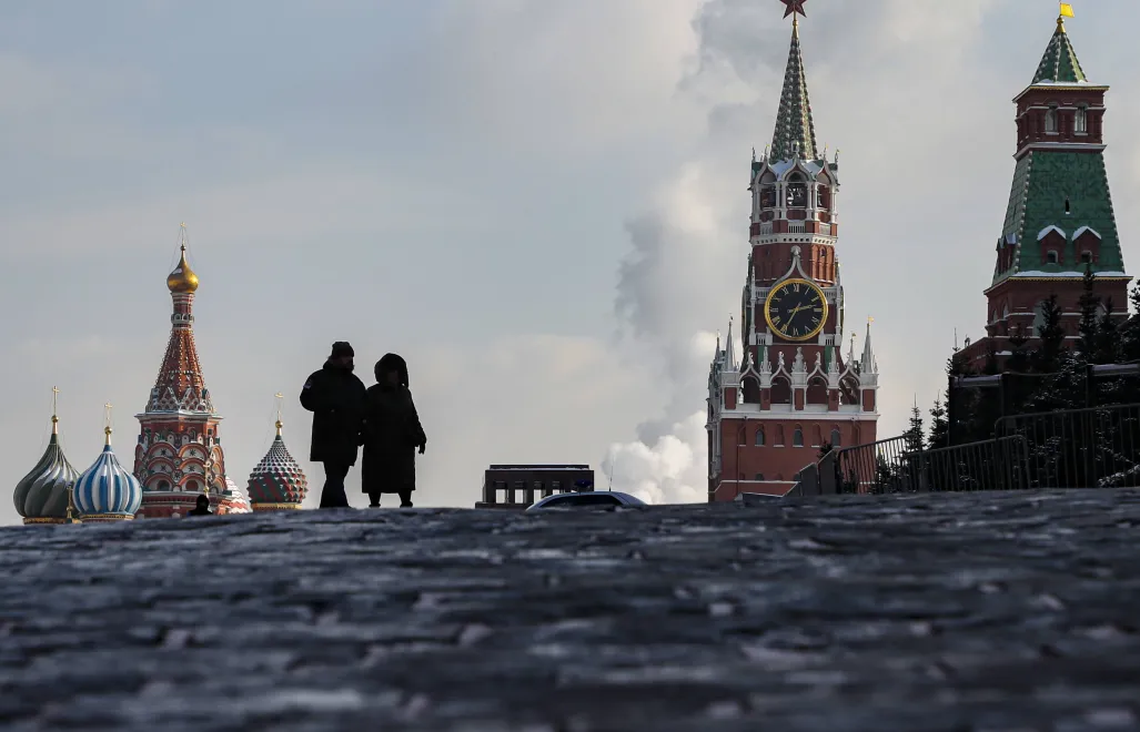 Plac Czerwony w Moskwie Fot. YURI KOCHETKOV/PAP/EPA