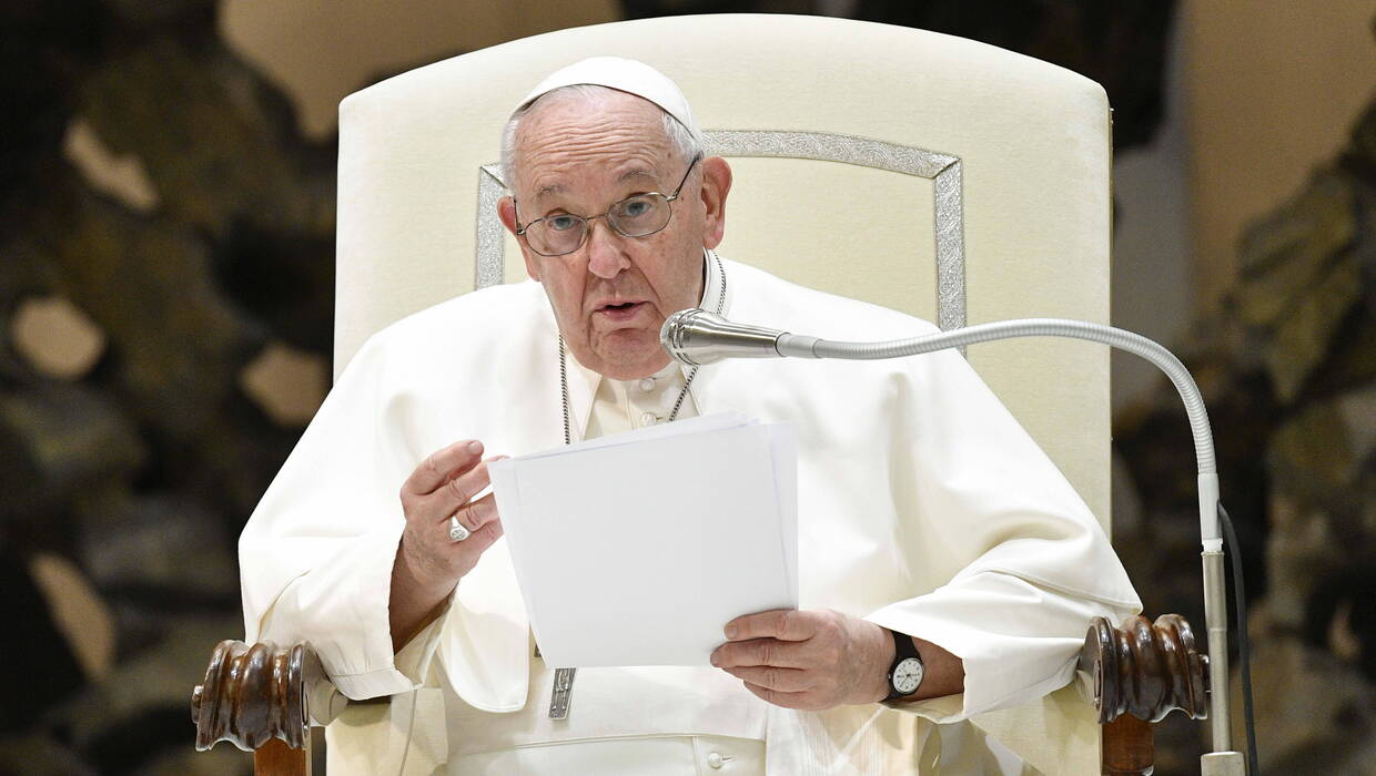 Papież Franciszek. Fot. PAP/Vatican Media / Catholic Press Photo