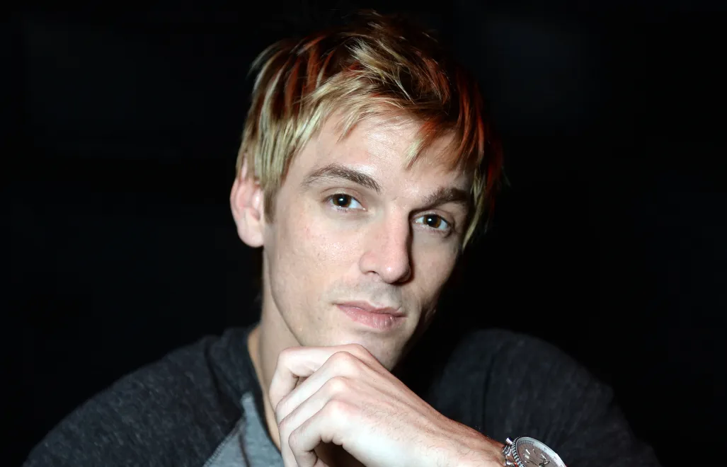 Aaron Carter , fot. Britta Pedersen  PAP/DPA