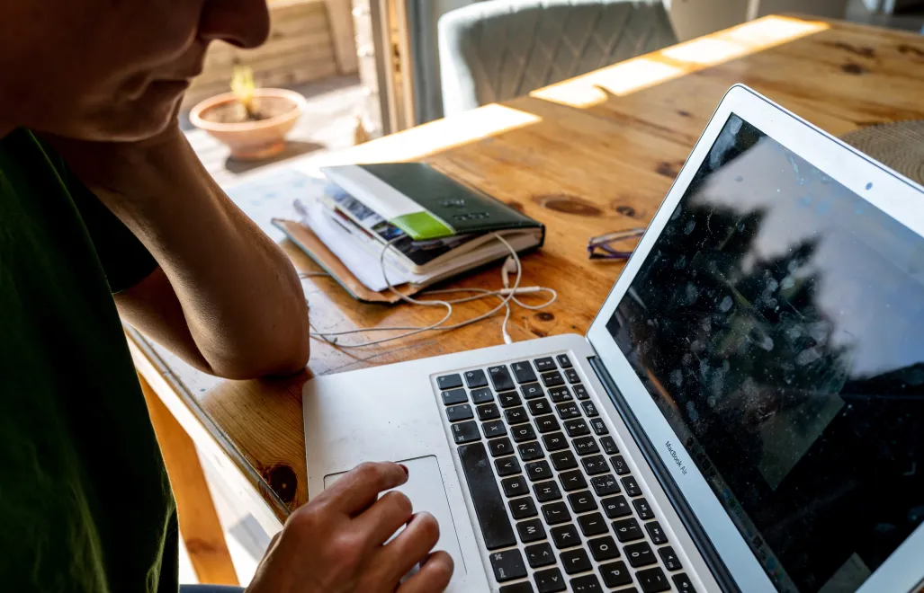 Praca zdalna. Fot. PAP/Andrzej Grygiel