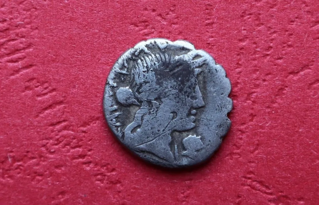 Rębny denar. Fot. FB Lubelski Wojewódzki Konserwator Zabytków