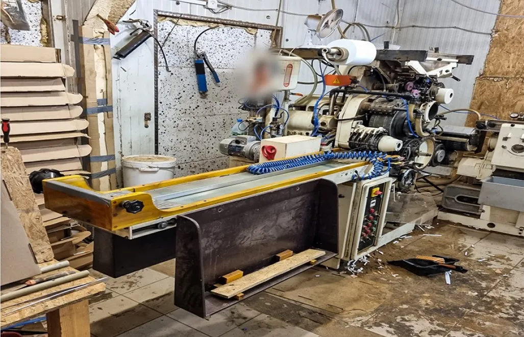 Maszyny do produkcji nielegalnych papierosów. Fot. CBŚ 