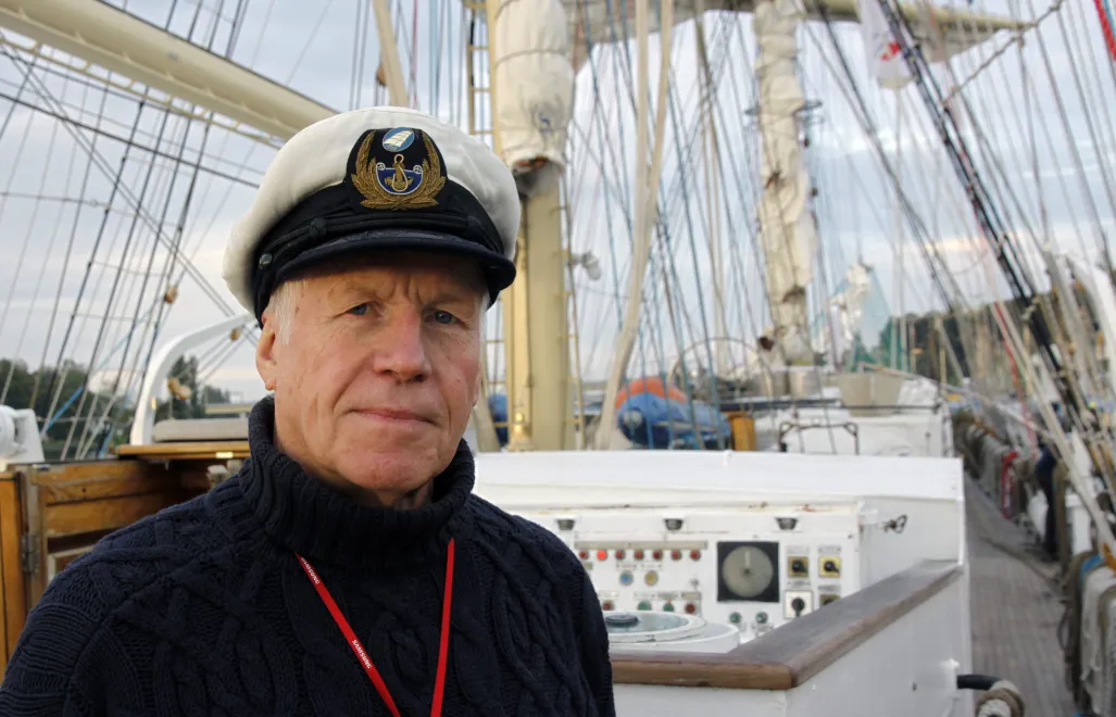 Kapitan Krzysztof Baranowski, fot. PAP/Jerzy Undro