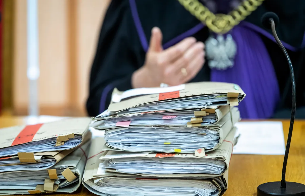 Sąd wysłuchał mów końcowych obrońców czworga oskarżonych. Fot. PAP/Tytus Żmijewski