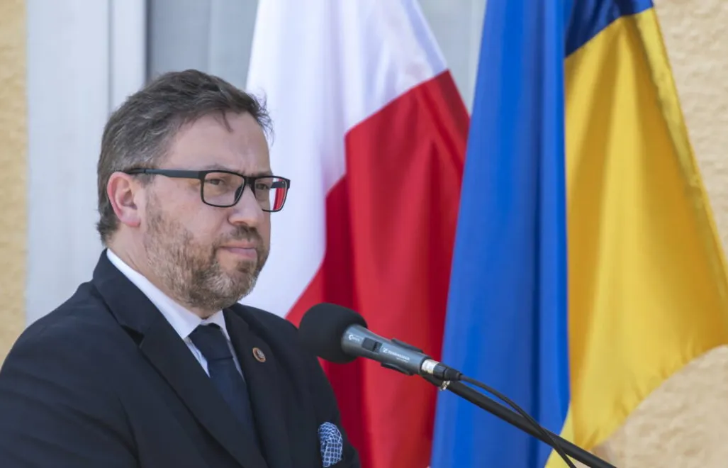 Bartosz Cichocki. Photo PAP/Vladyslav Musiienko