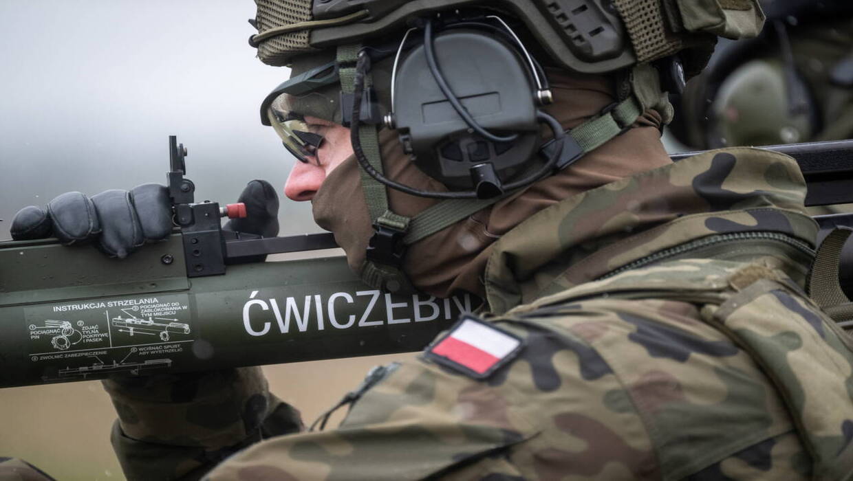Szkolenie wojskowe, Fot. PAP/Tytus Żmijewski