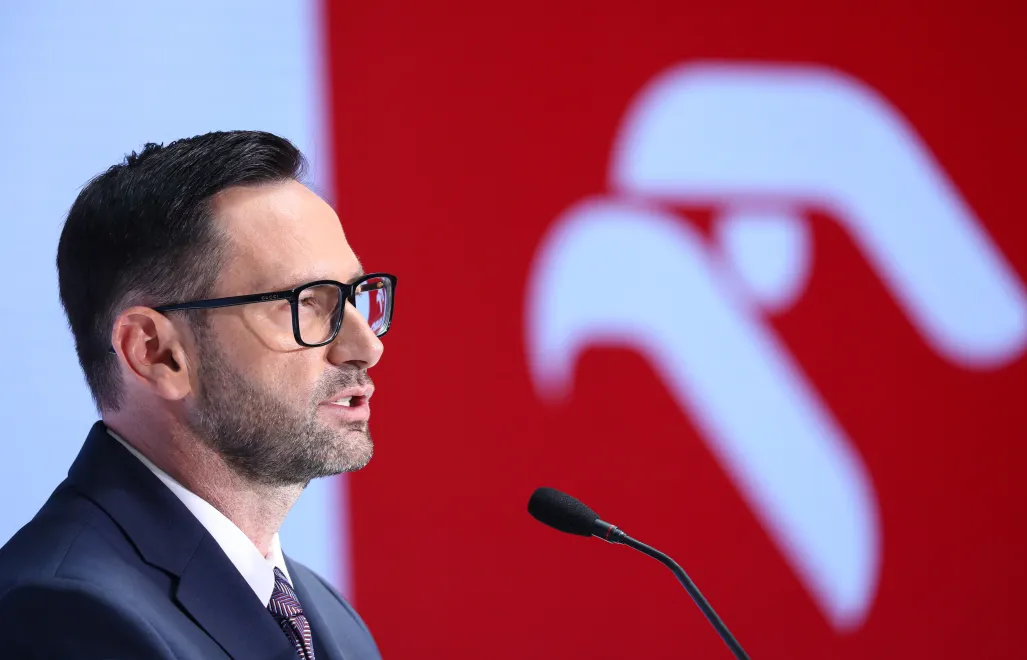Prezes PKN Orlen Daniel Obajtek. Fot. PAP/Tomasz Gzell
