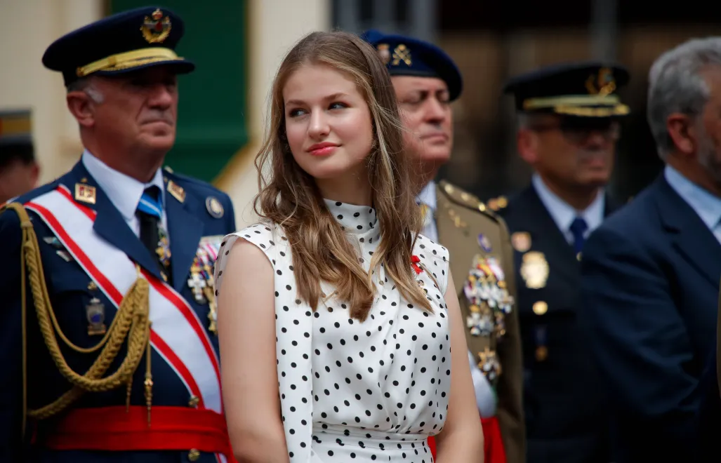 Księżniczka Elonora Fot. PAP/EPA/Javier Cebollada