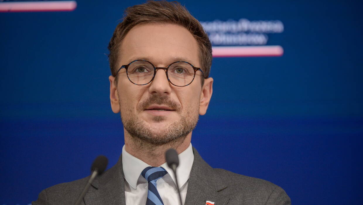 Minister rozwoju i technologii Waldemar Buda. Fot. PAP/Marcin Obara