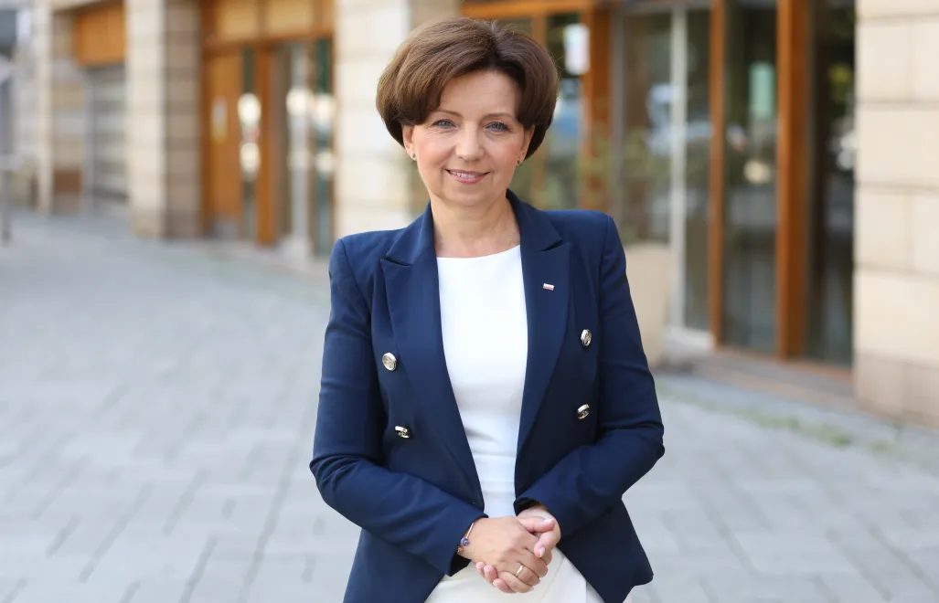 Minister Marlena Maląg Fot. PAP/Rafał Guz