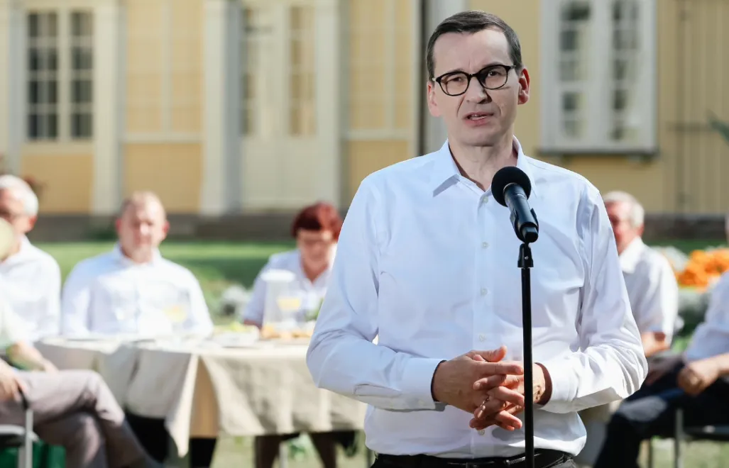 Mateusz Morawiecki, Fot. Kancelaria Premiera/Twitter