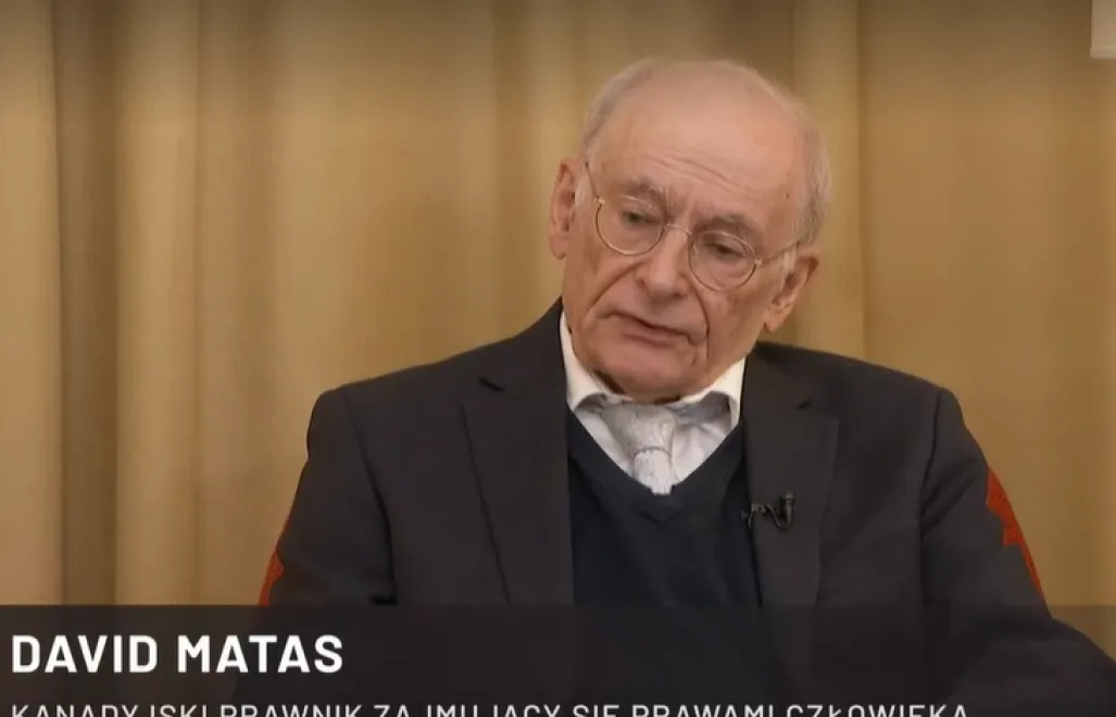 David Matas. Fot. PAP