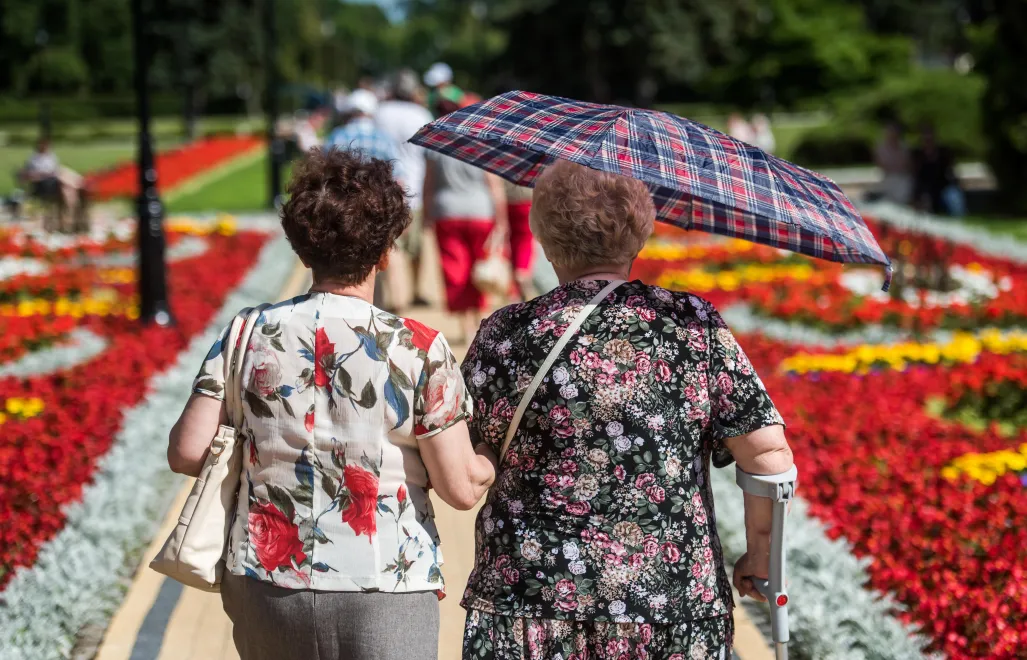 Seniorzy, emeryci, Fot. PAP/Tytus Żmijewski