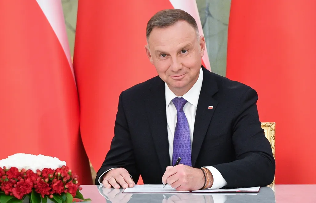 Prezydent Andrzej Duda Fot. PAP/Radek Pietruszka