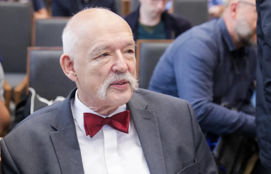 Janusz Korwin-Mikke. Fot. PAP/Tomasz Gzell