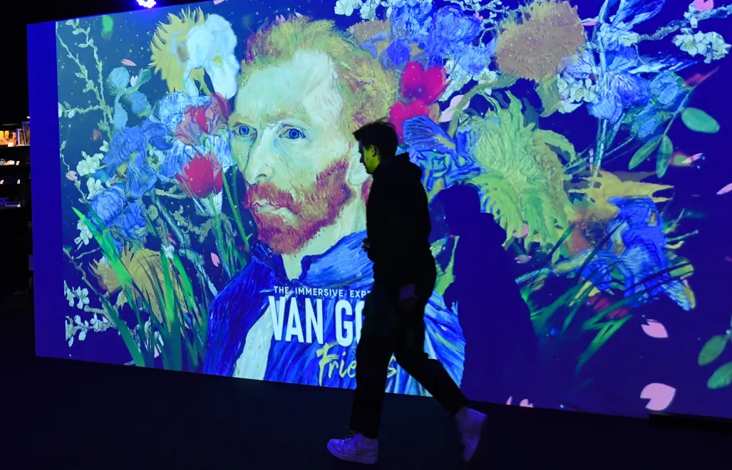  Otwarcie wystawy Van Gogh & Friends – The Immersive Experience w Soho Art Center w Warszawie. Fot. PAP/Piotr Nowak